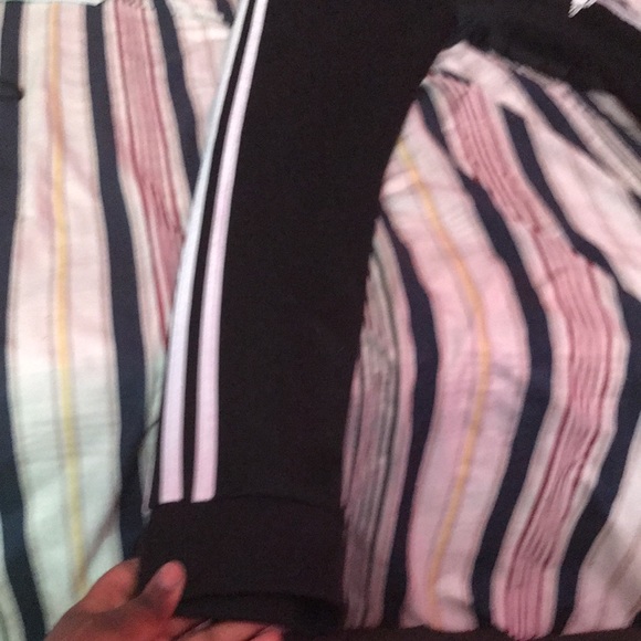 Black and white Adidas pants leggings - Picture 2 of 5